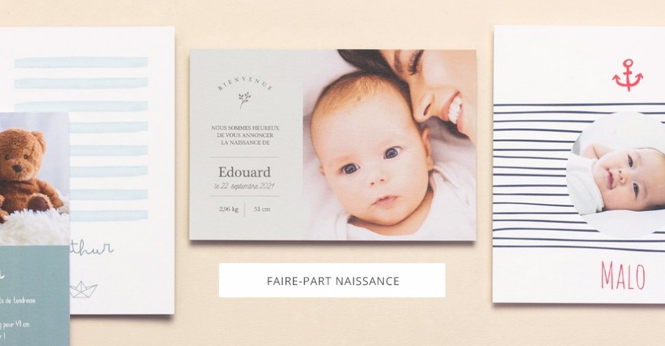 Créer un faire-part de naissance personnalisé : que prendre en compte ?